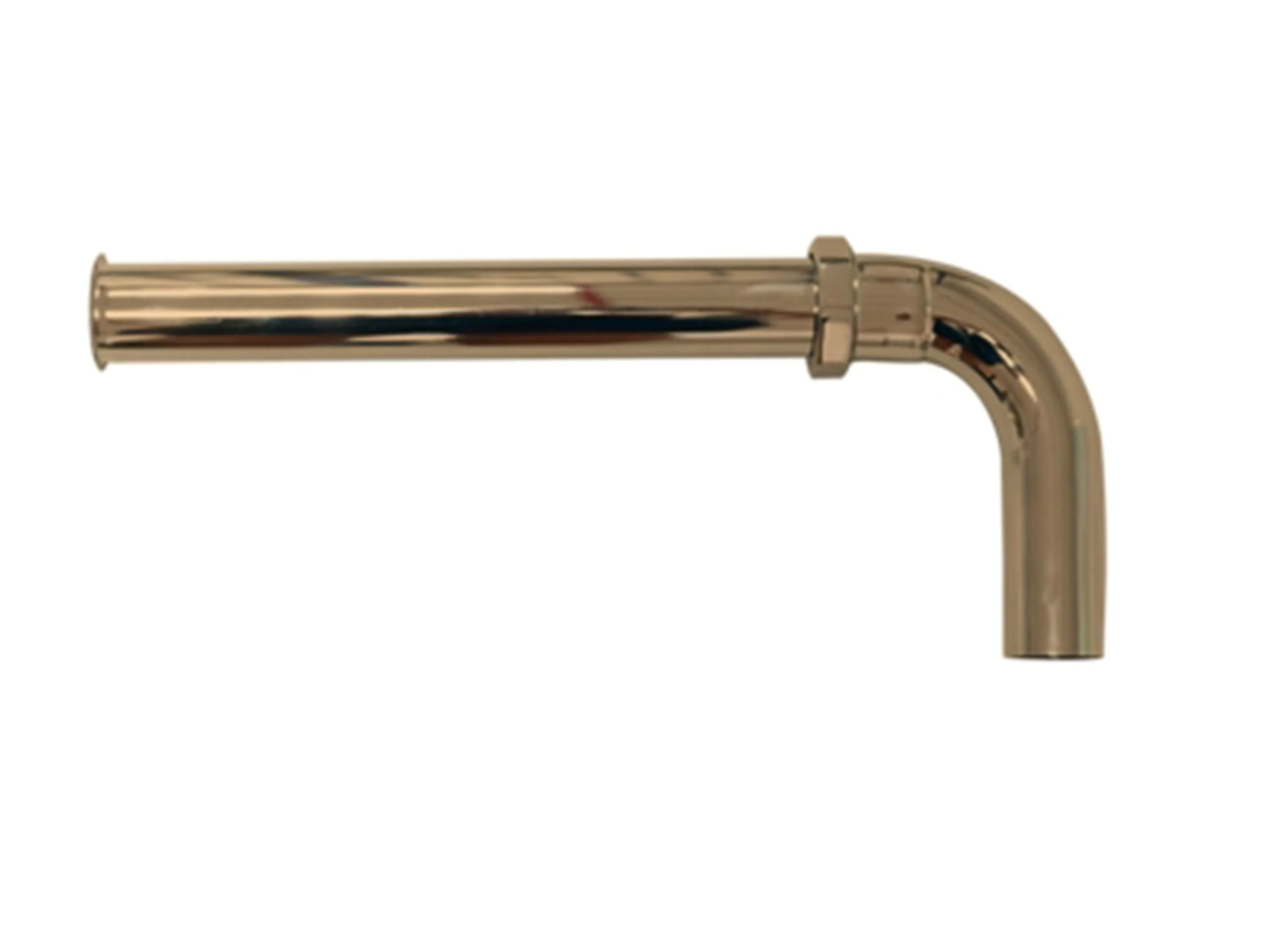 Siphonverlängerung (30 cm Gesamtlänge, vor Ort kürzbar) für den Abfluss der MARIE, bronze Siphonverlängerung (30 cm Gesamtlänge, vor Ort kürzbar) für den Abfluss der MARIE, bronze