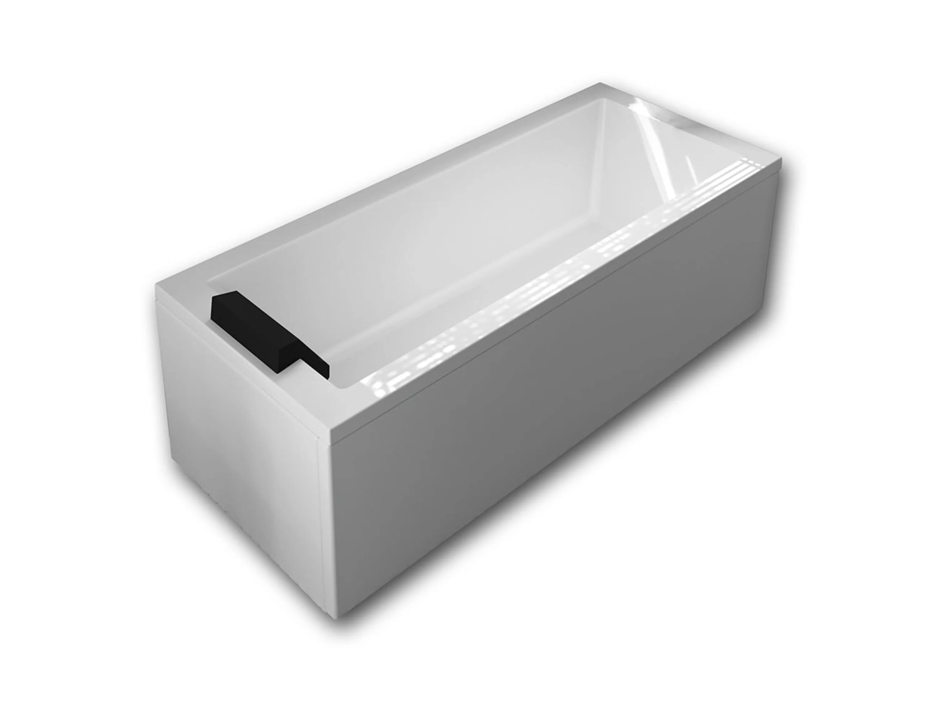 Schürze für "Rechteckwanne 160 x 70 links", Gesamthöhe: 58 cm, psd. für NELE, 2-teilig