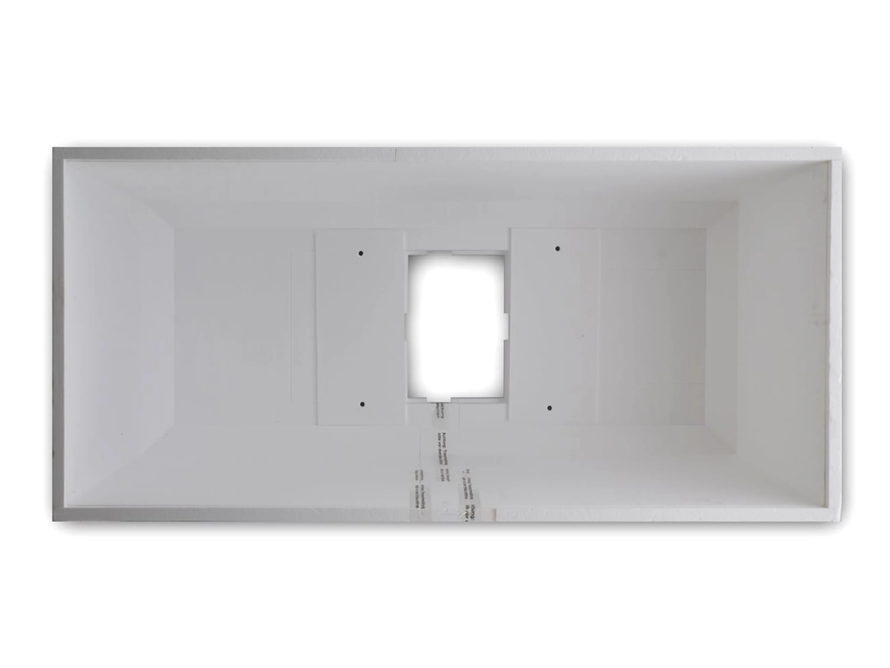 Styroporträger für "LIBERTY 200 x 90 Rechteck"