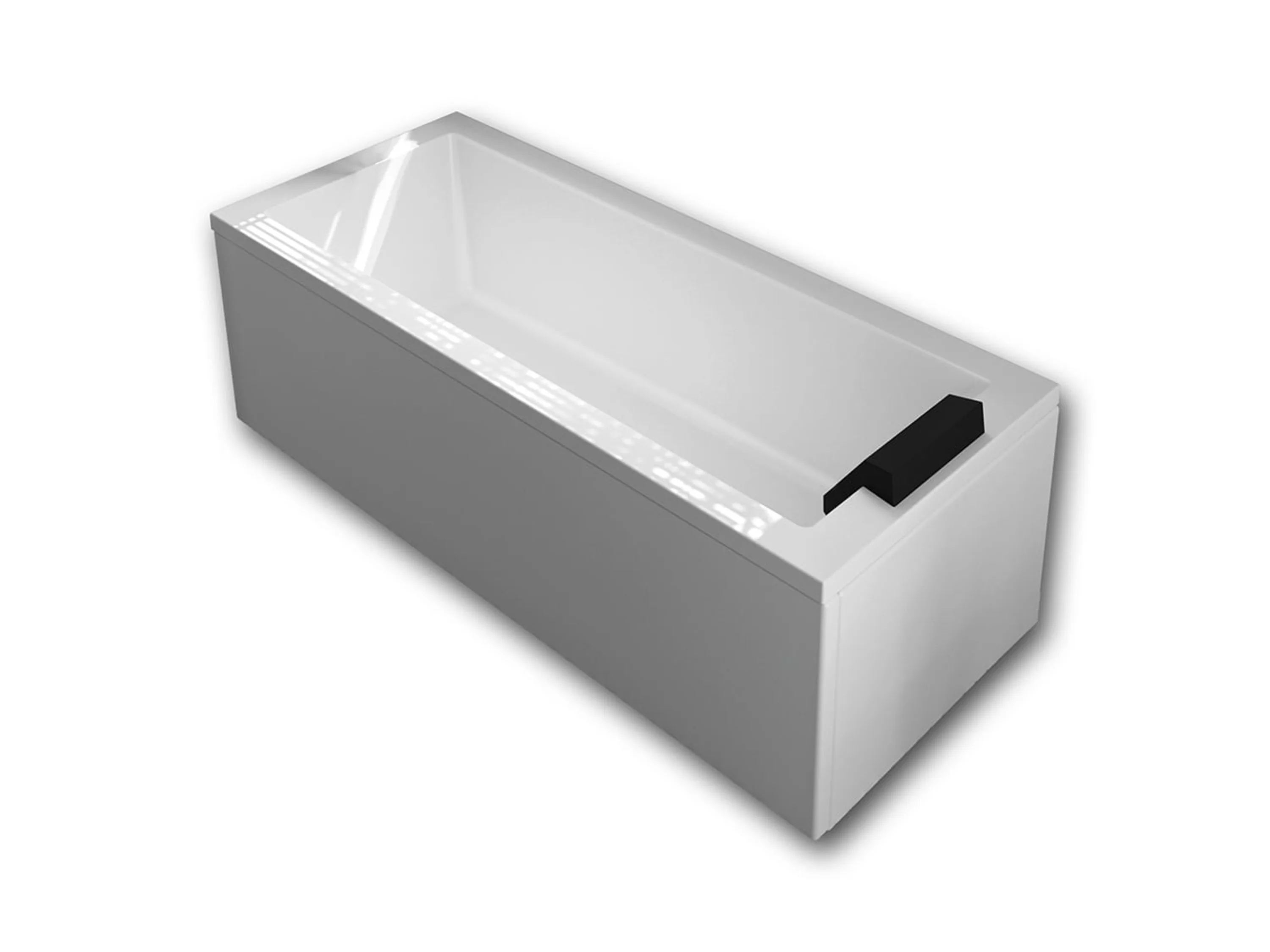 Schürze für "Rechteckwanne 170 x 75 rechts", Gesamthöhe: 58 cm, psd. für NELE, 2-teilig