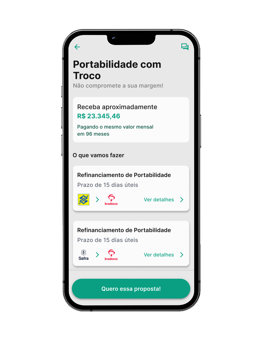 Confirme e pronto!