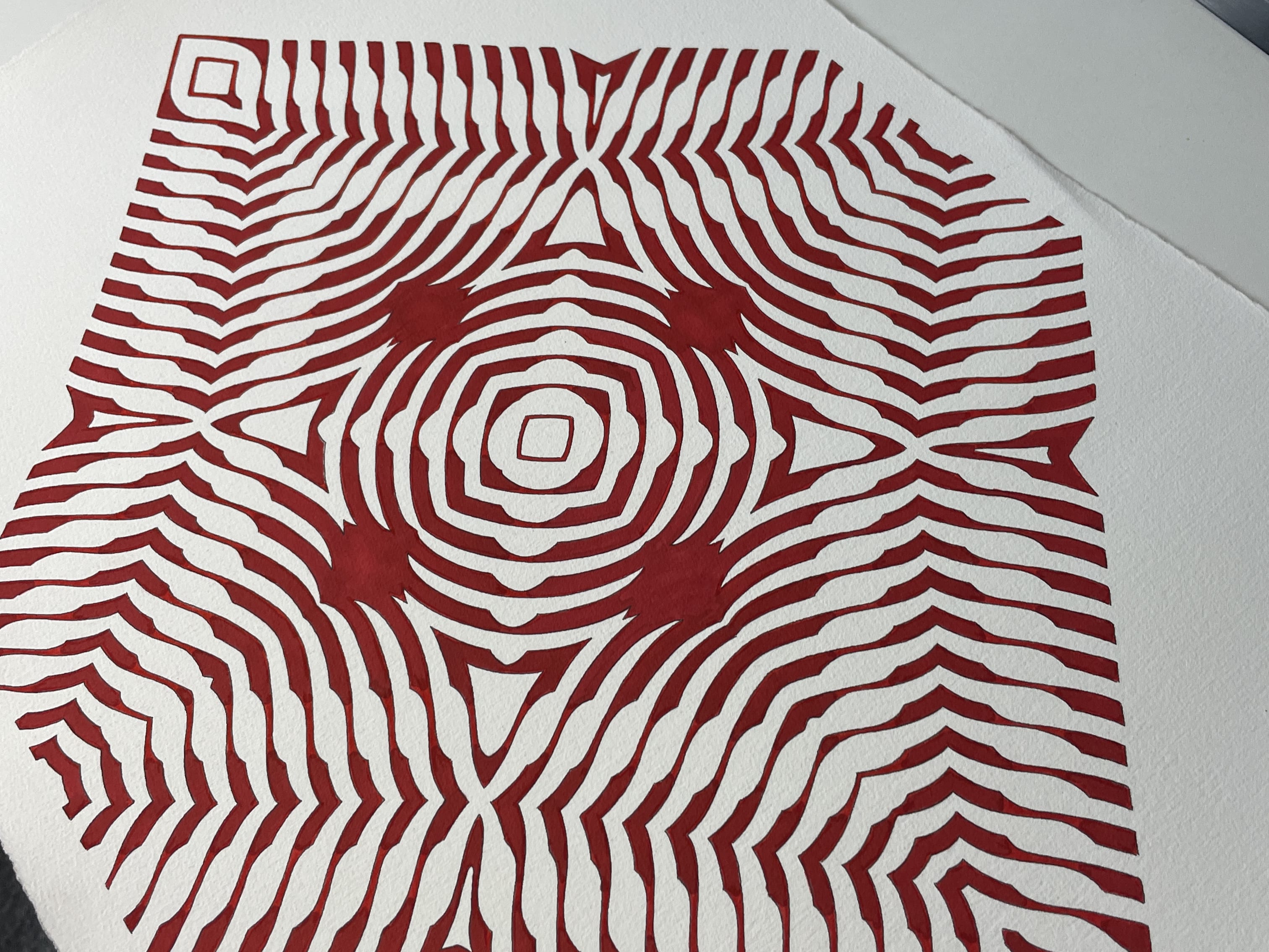 Op Art texture placeholder