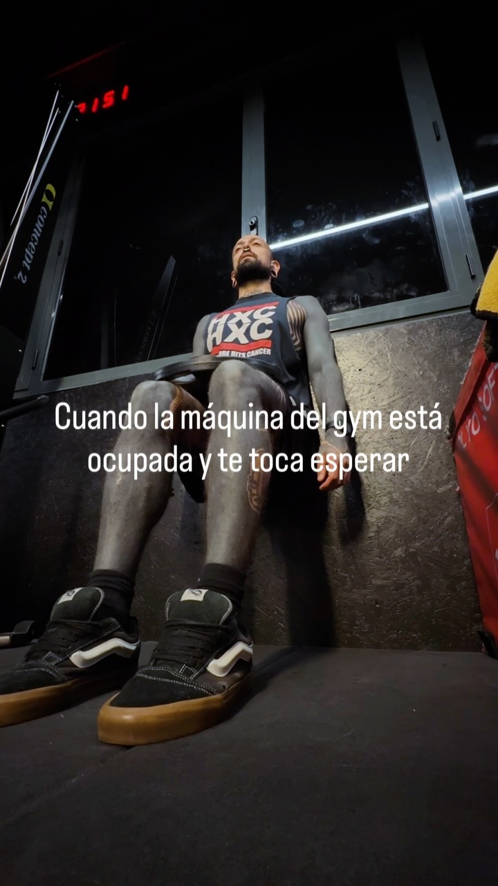 Esperando #gym #gymrat #gymtime
