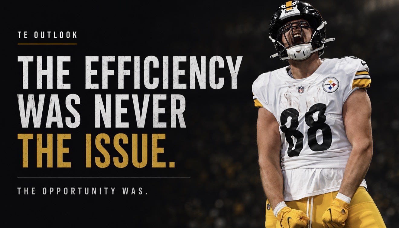 Why Pat Freiermuth Is Primed for a 2026 Bounce Back