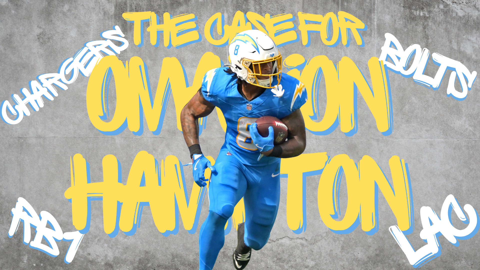 The Case for Omarion Hampton  - The Chargers Next Star RB