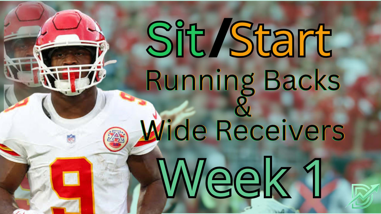 Fantasy Football Week 1: Start and Sit RBs and WRs
