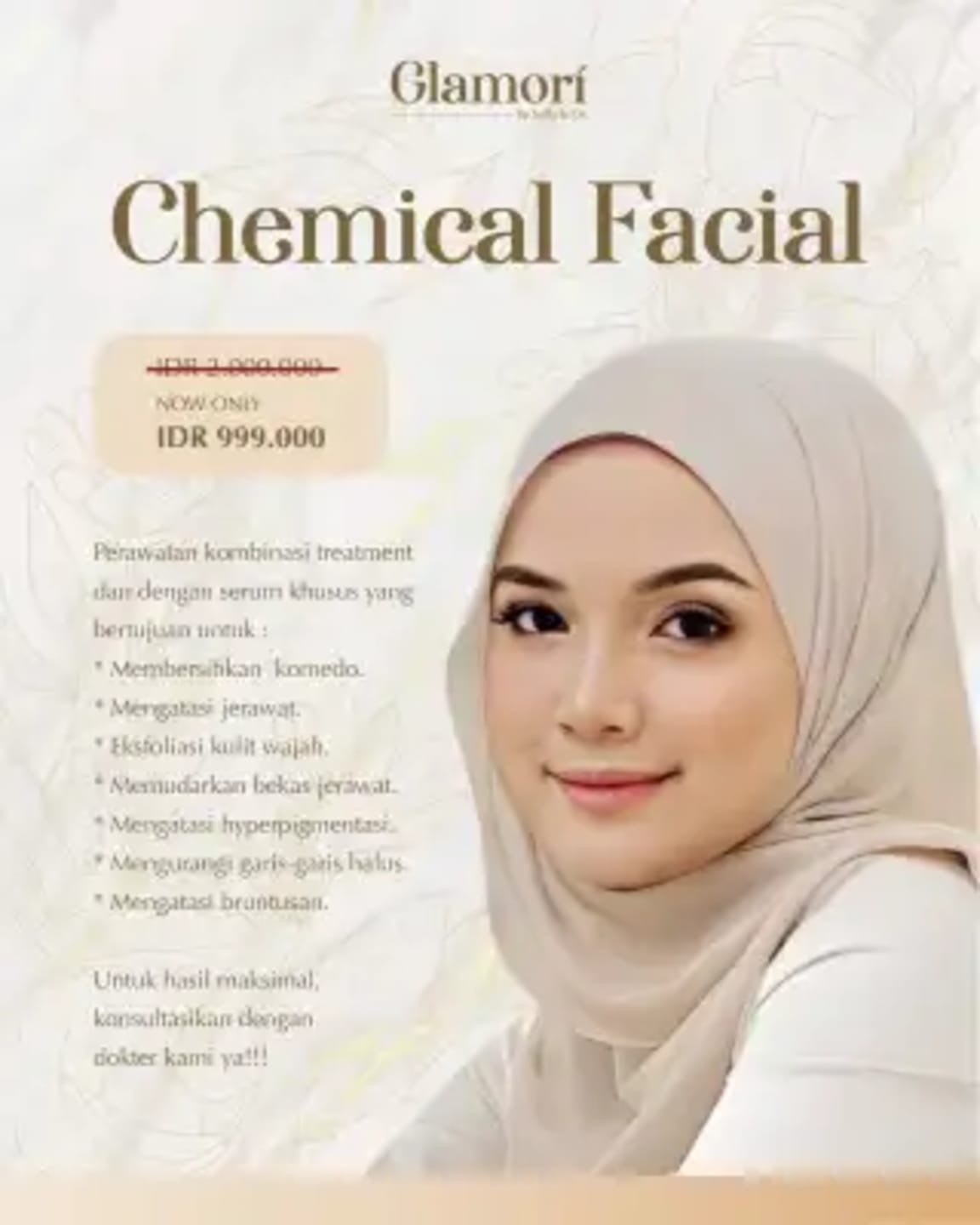 Promo Chemical Facial Maret 2025