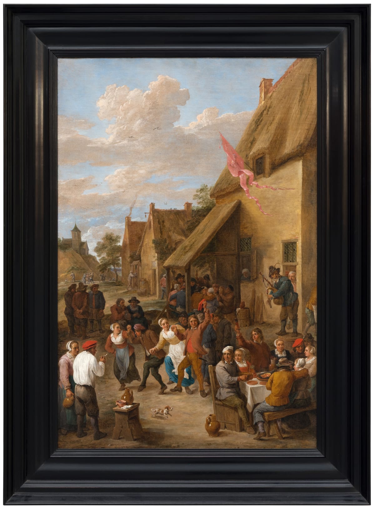 The Kermesse of Saint George (A Village Festival) by David Teniers the Younger