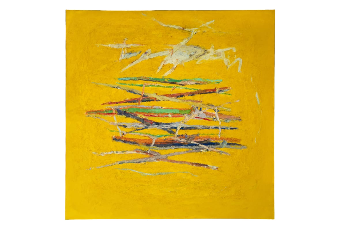Ocean Park, 1960-61, oil on canvas by Robert Irwin