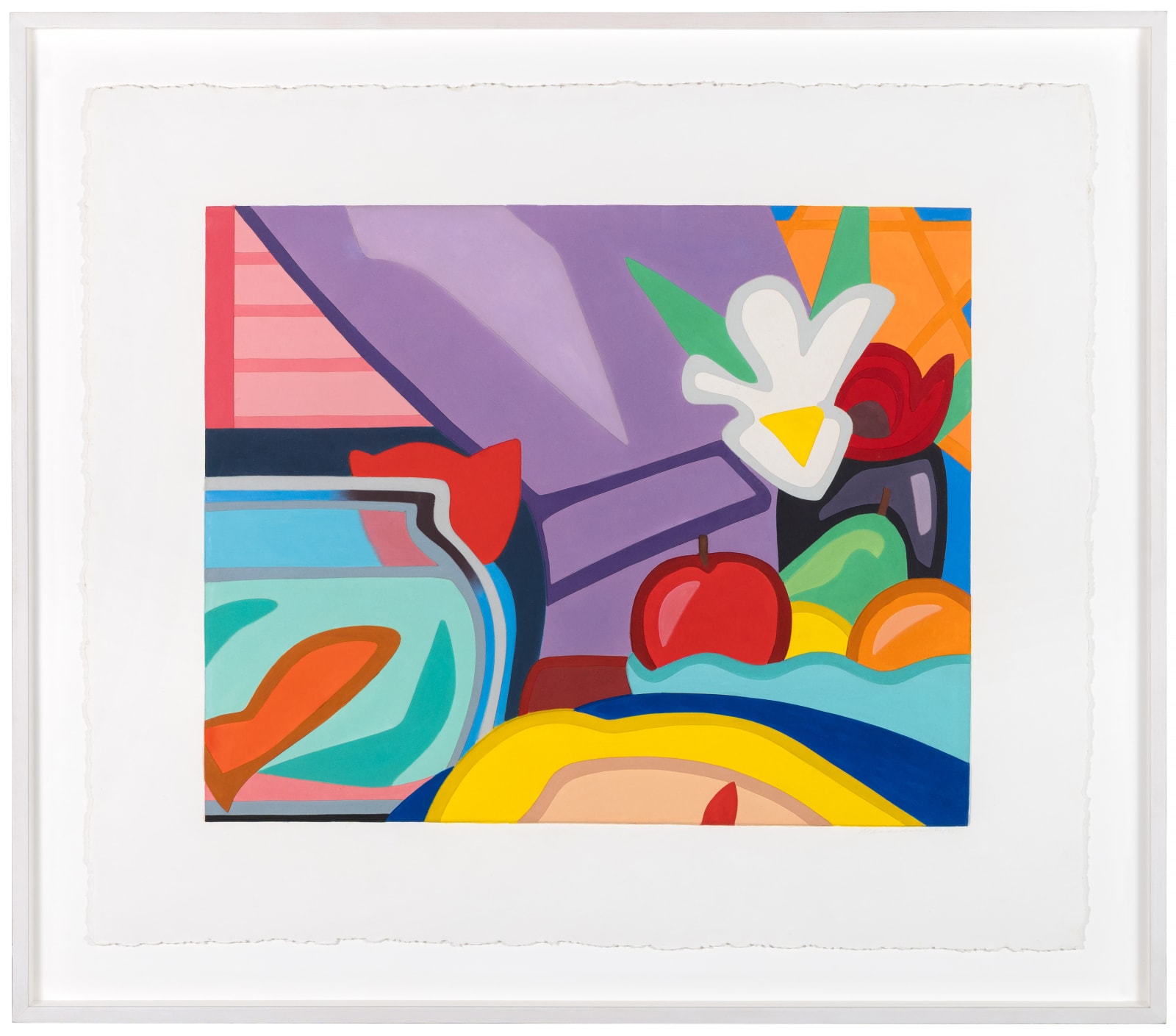Still Life With Blonde and Goldfish