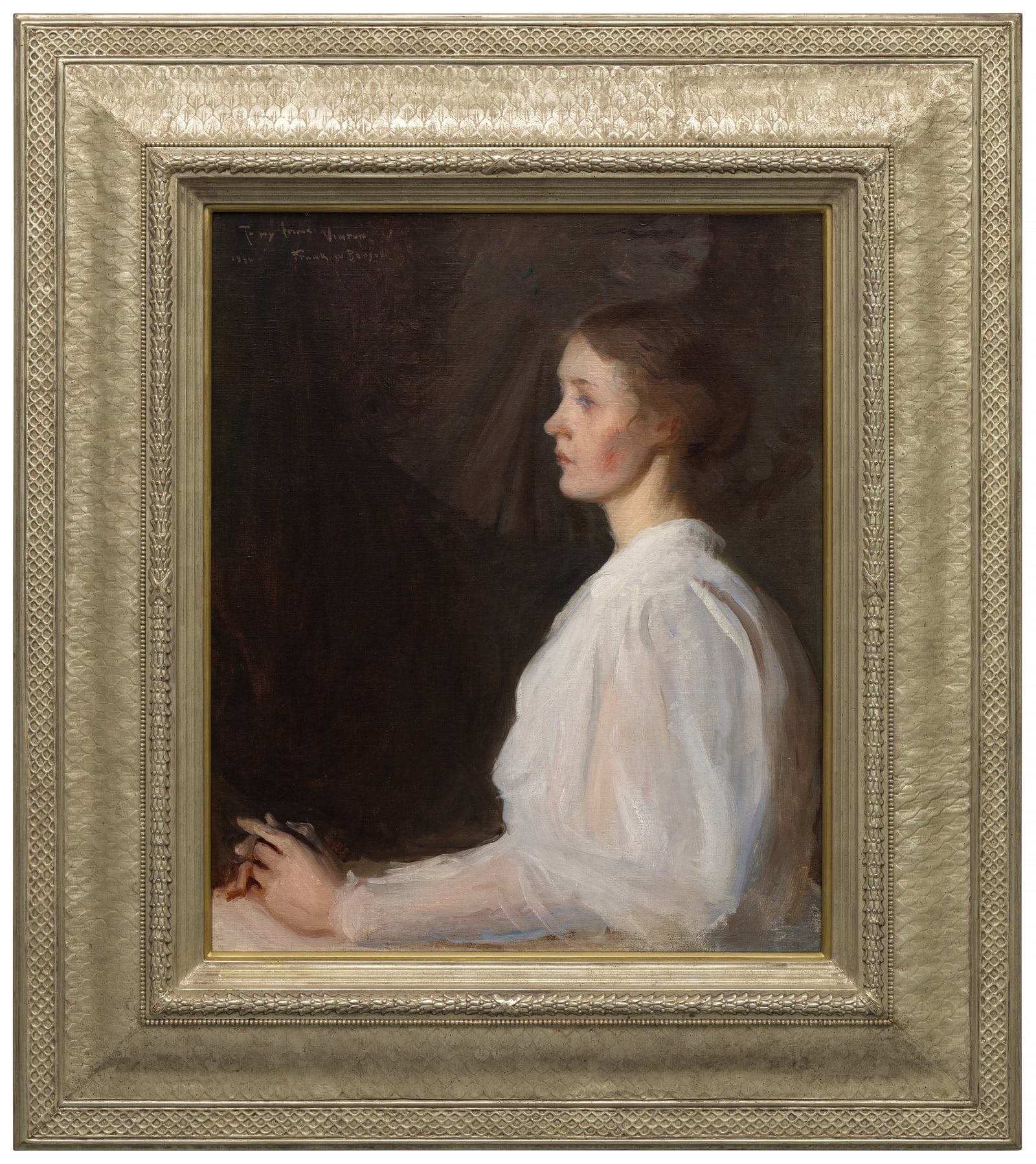 Girl in White (Seated Figure)