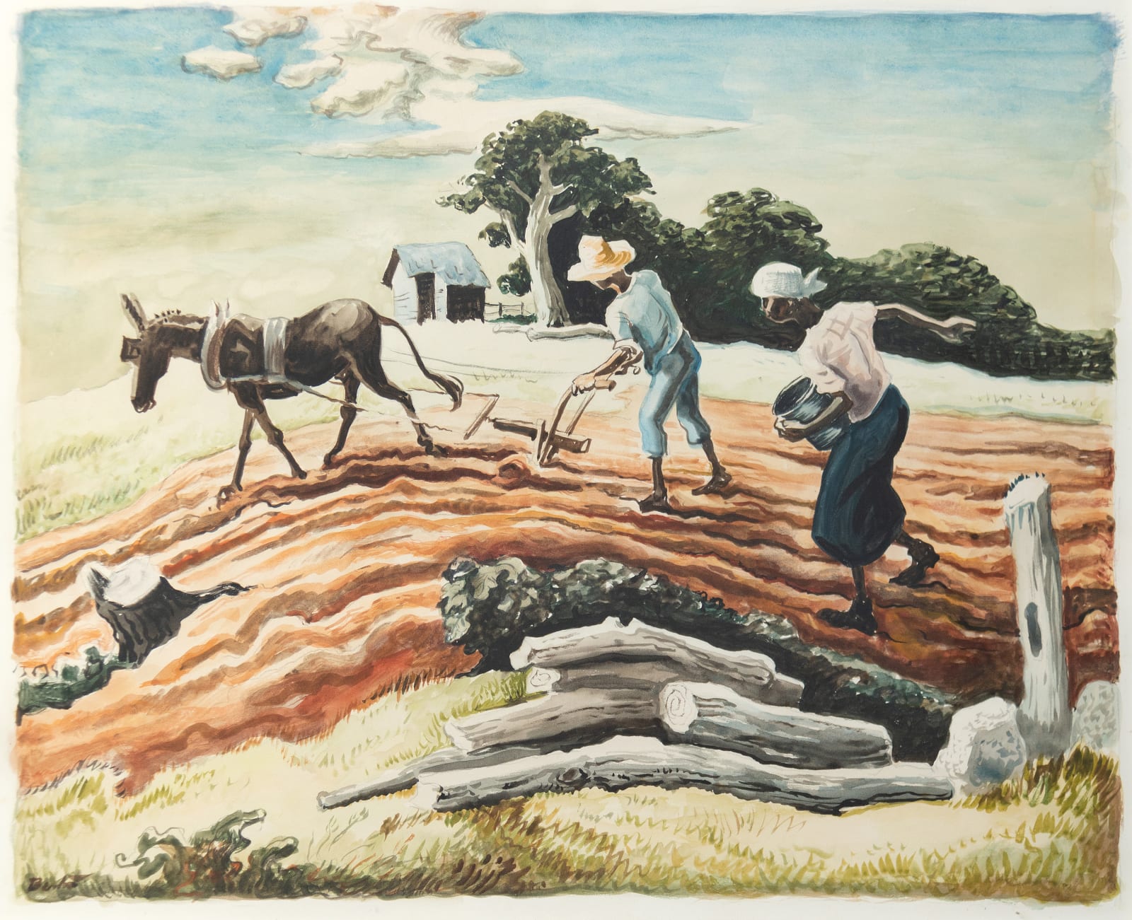Planting (Spring Plowing)