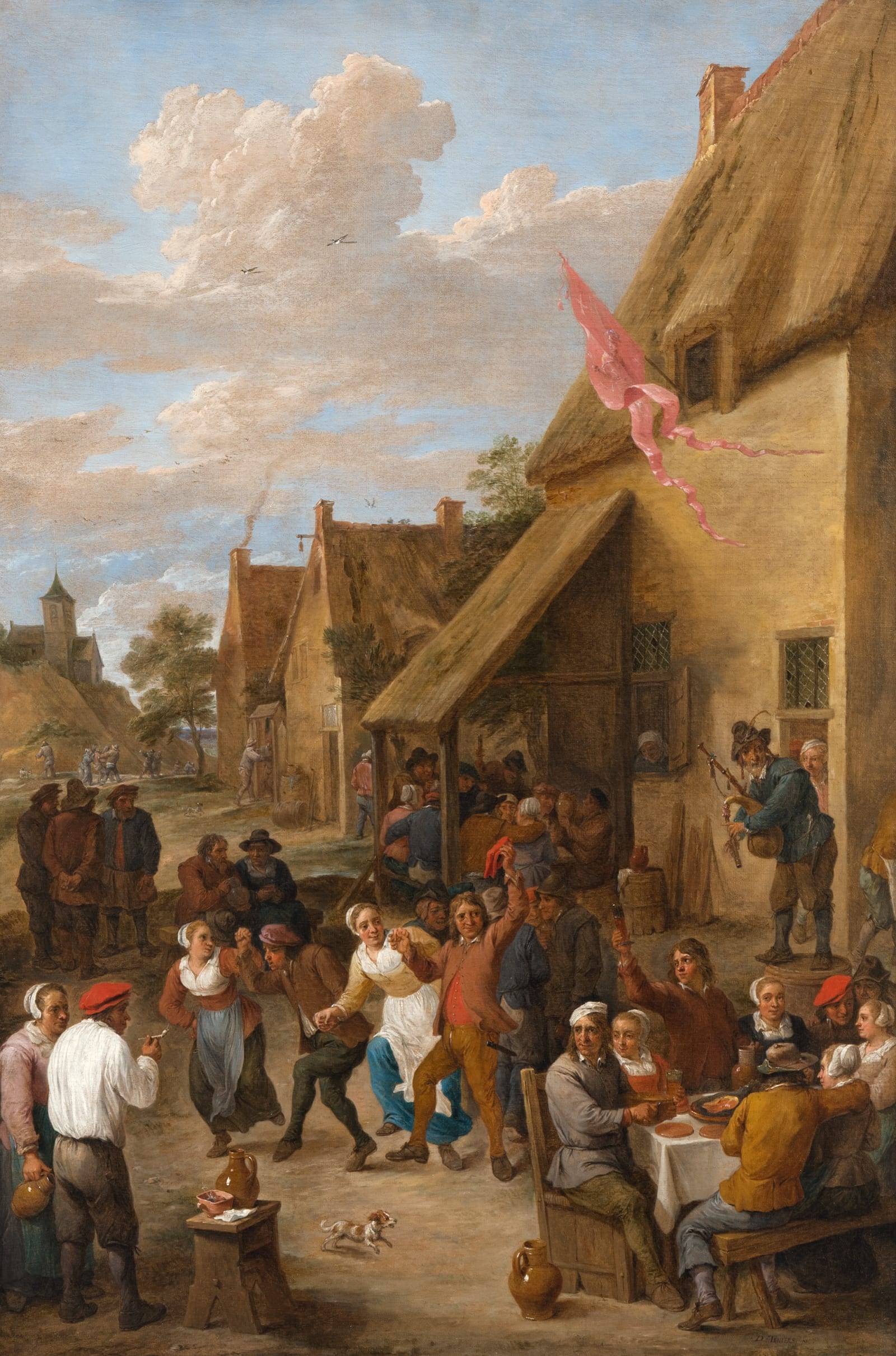 The Kermesse of Saint George (A Village Festival) unframed
