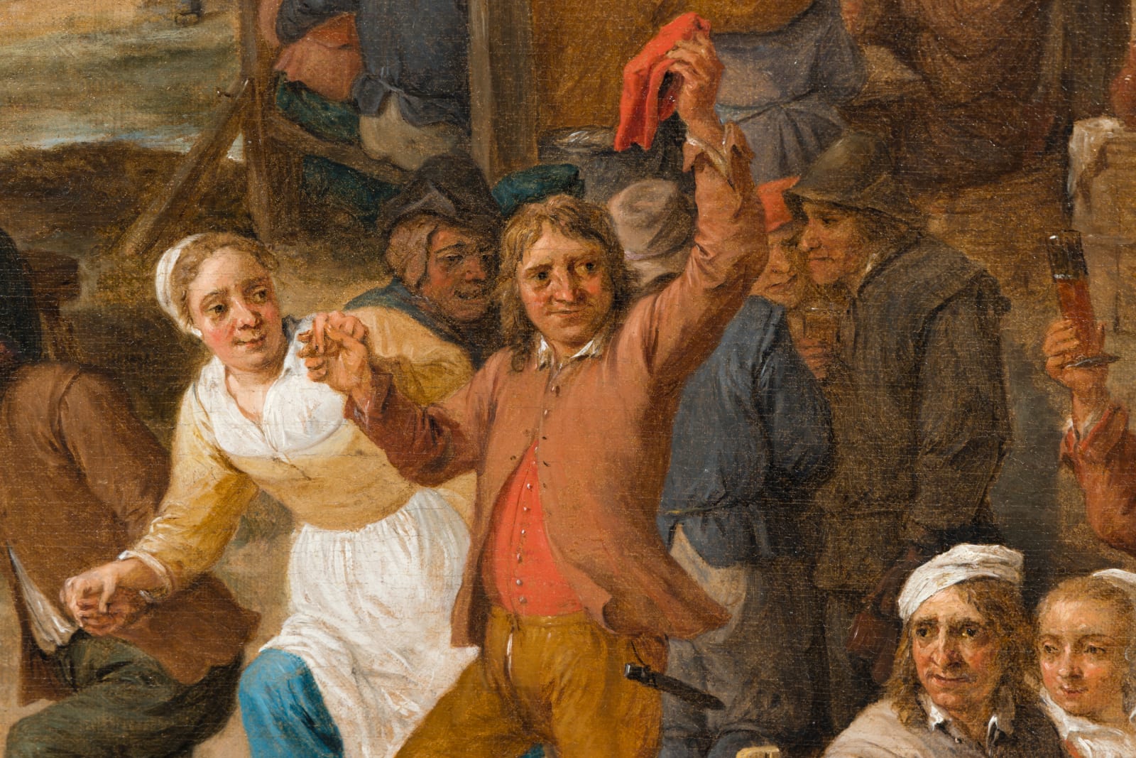 The Kermesse of Saint George (A Village Festival) detail 1