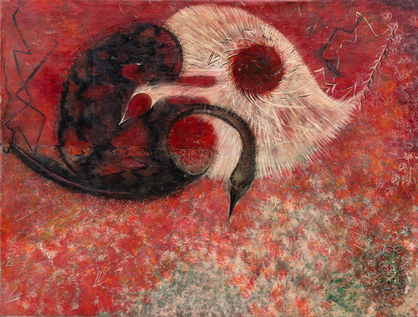 Yin Yang unframed