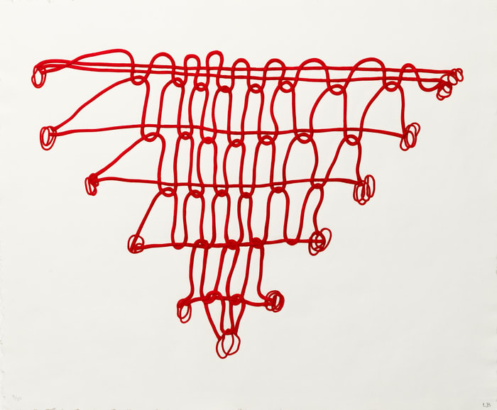 Crochet III unframed