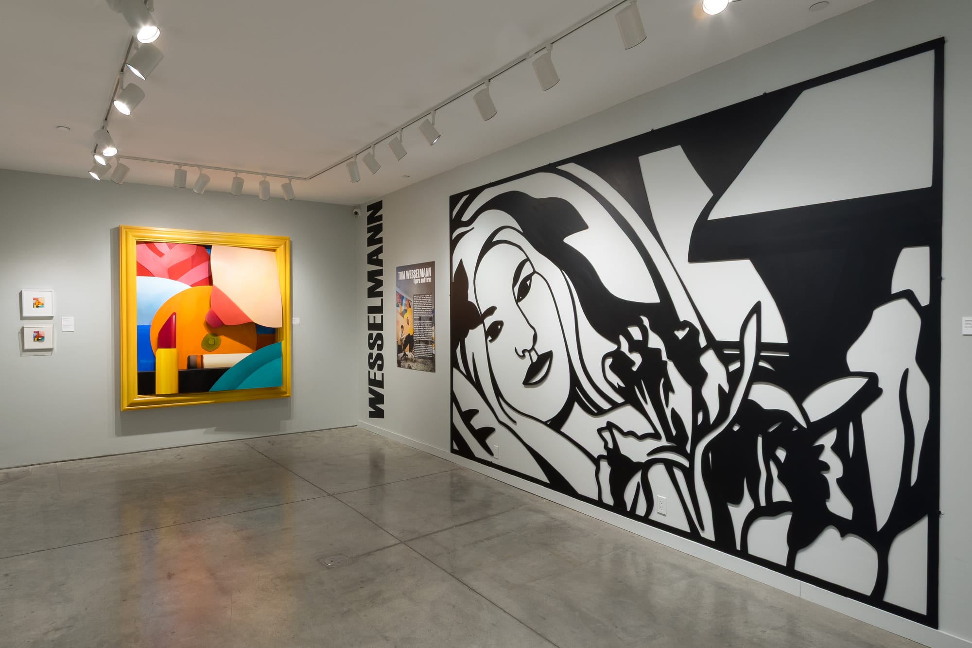 Installation view at Heather James Palm Desert.