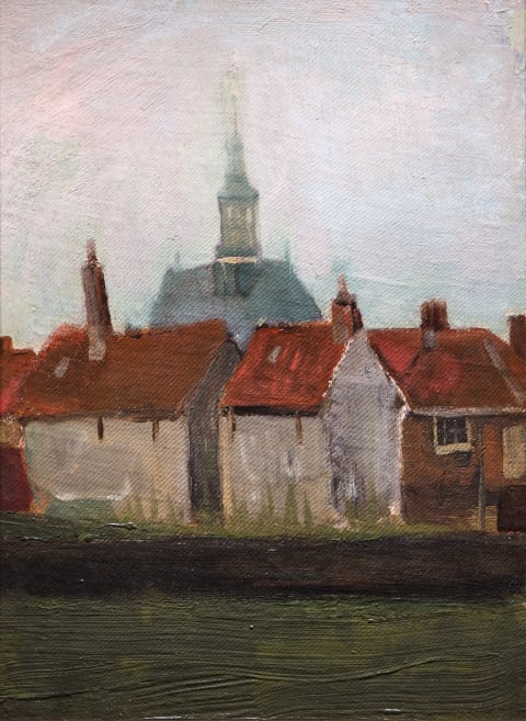The New Church and Old Houses in the Hague