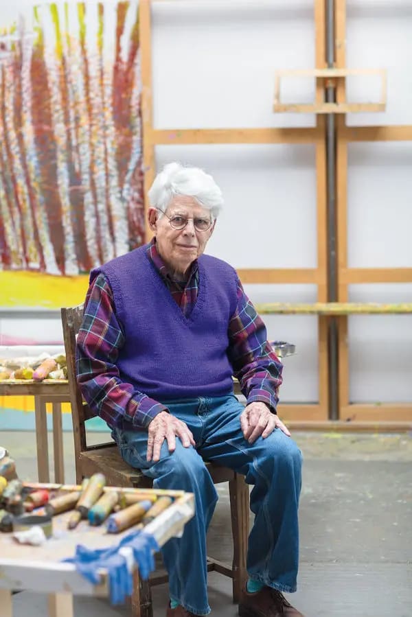 Portrait of Wolf Kahn