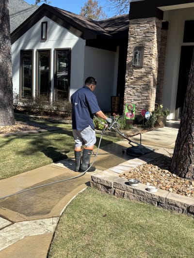 House Washing project by B&R Power Washing in Houston, Houston