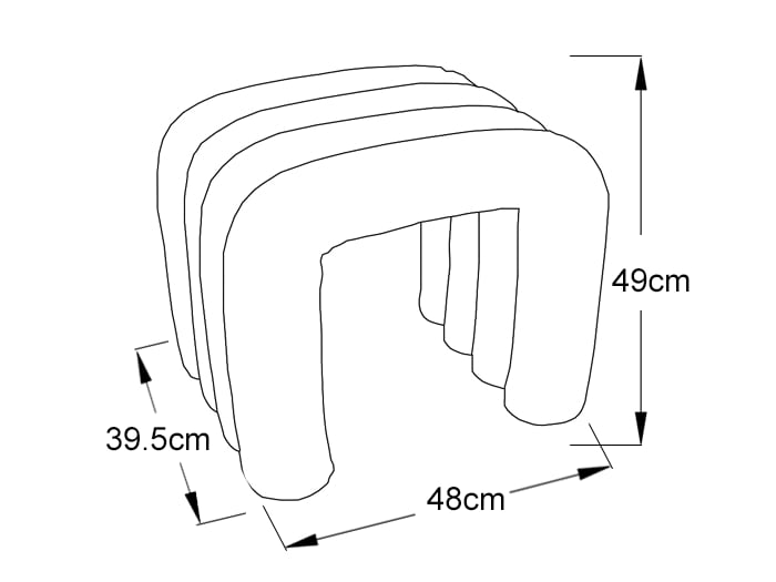 Arc Ottoman Dimensions