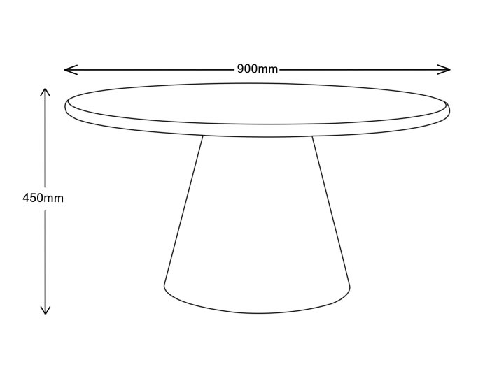 Manor Coffee Table Dimensions