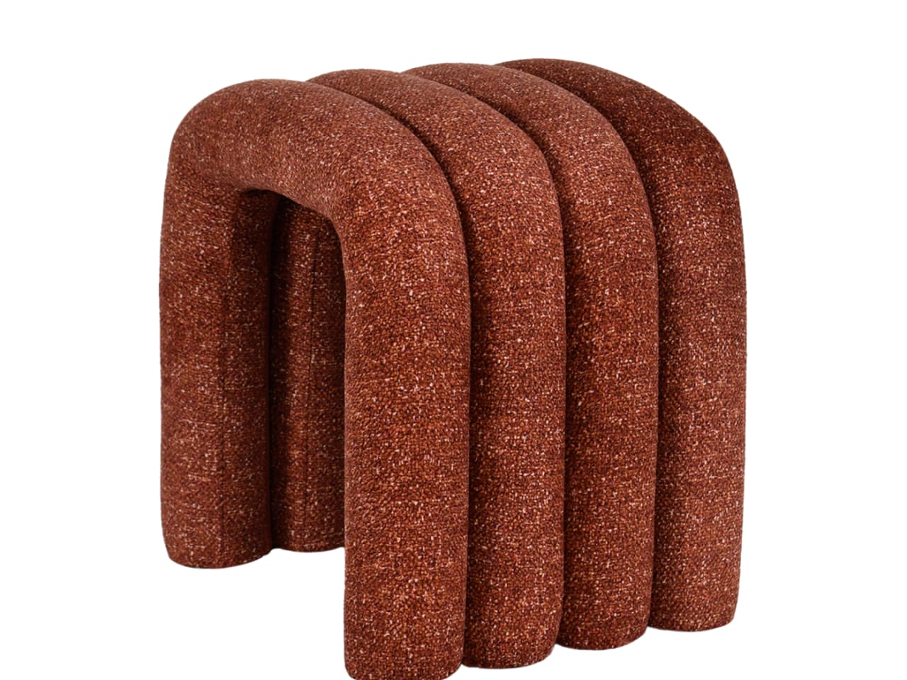 Arc Rust Orange Ottoman