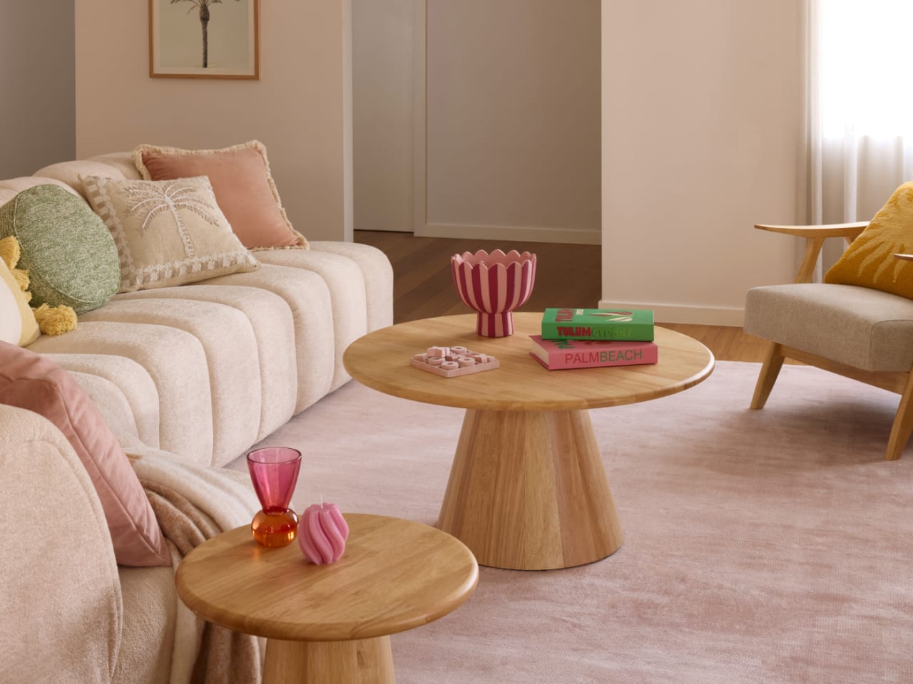 Cloud-9 3PCE Living Room Package | Natural