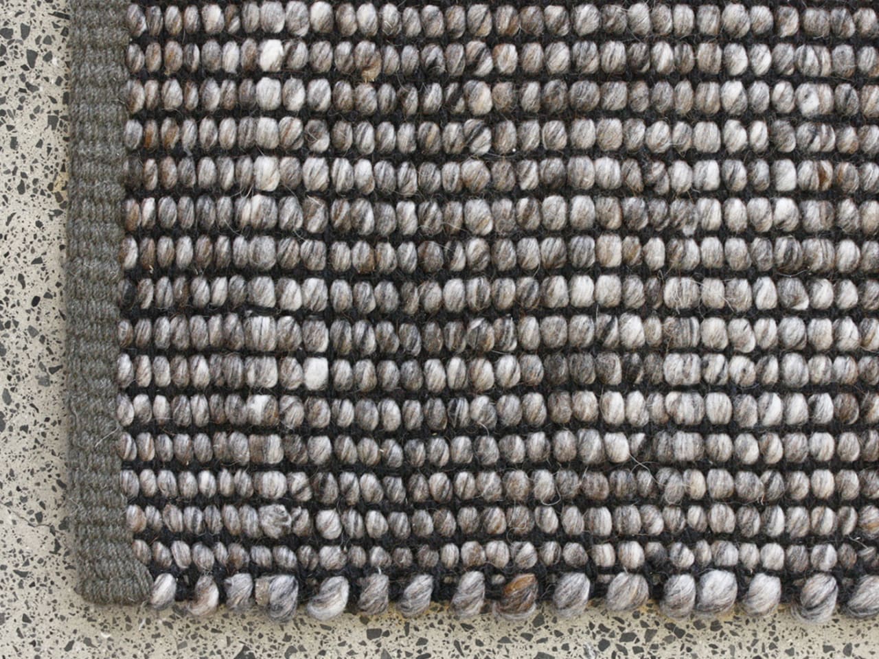 Hayden Woven Area Rug | Chocolate | 2m x 3m