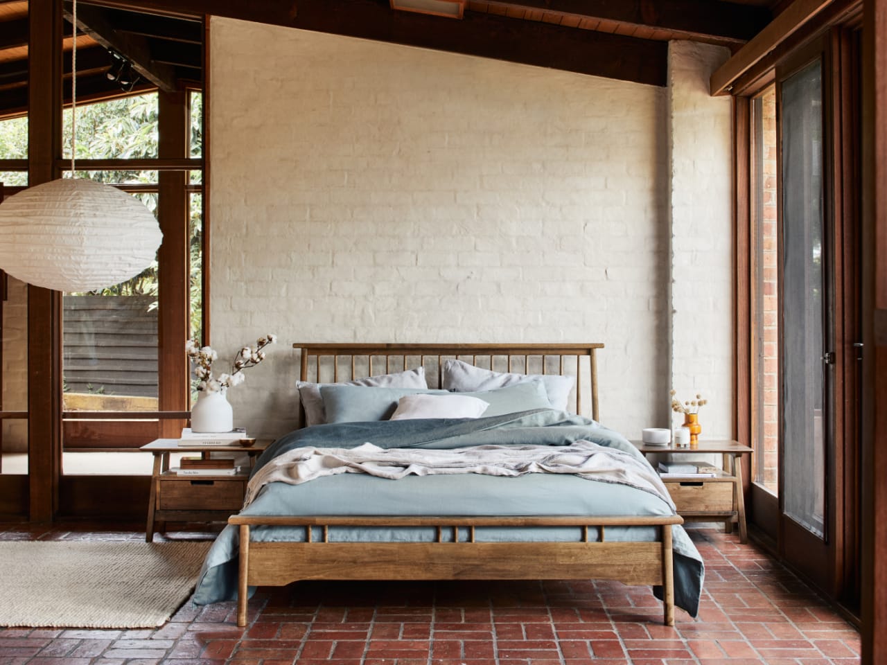 Rome 3PCE Queen Bedroom Suite | Rustic Walnut 