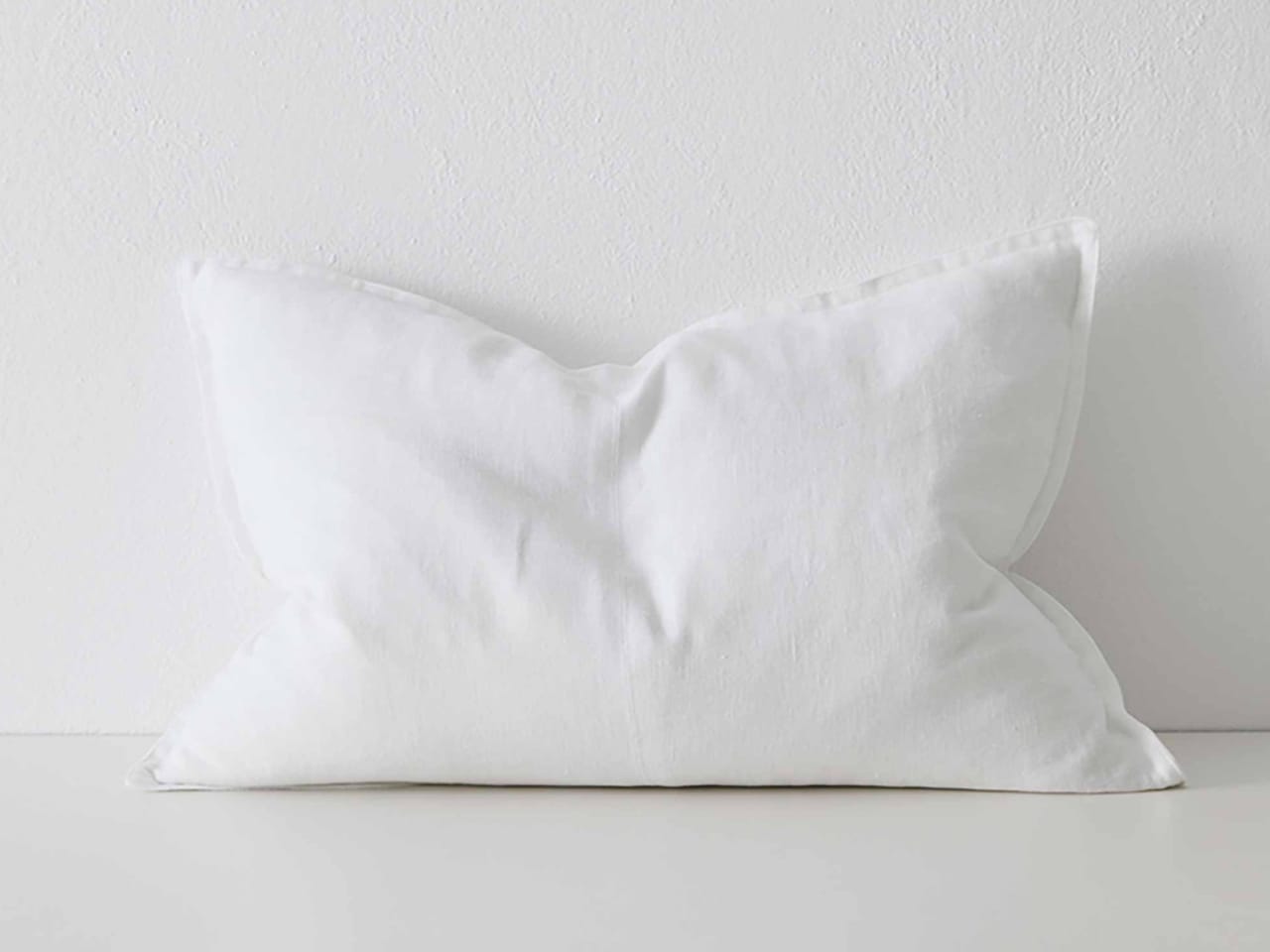 Como Snow Lumbar Cushion | 40cm x 60cm