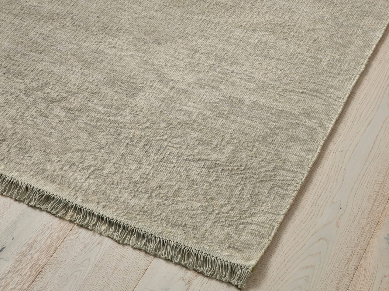 Emilio Oyster Linen Rug | 3m x 4m