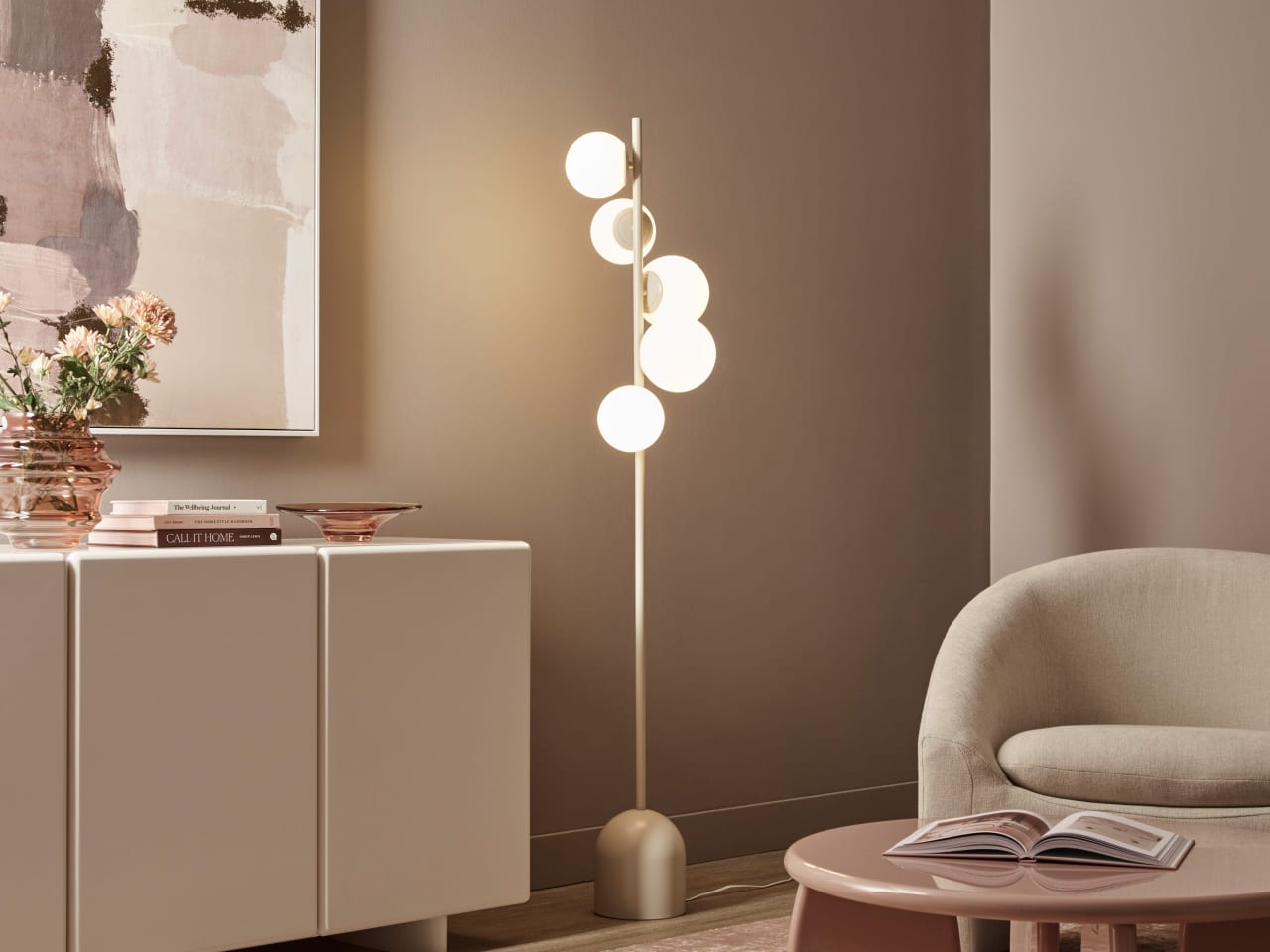 Mateo Cluster Floor Lamp | Cloud | 156cm