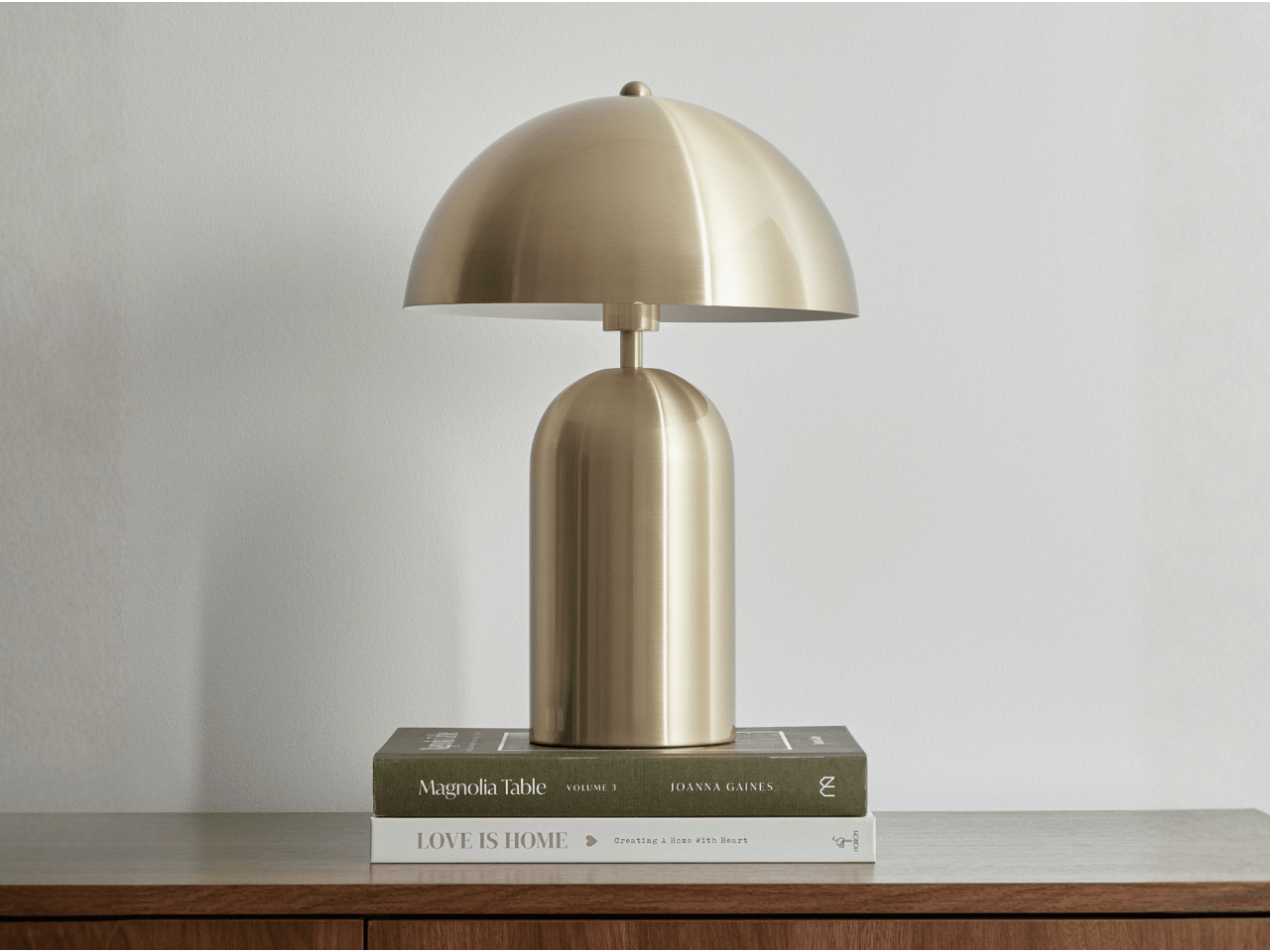 Mushroom Table Lamp | Gold | 36cm