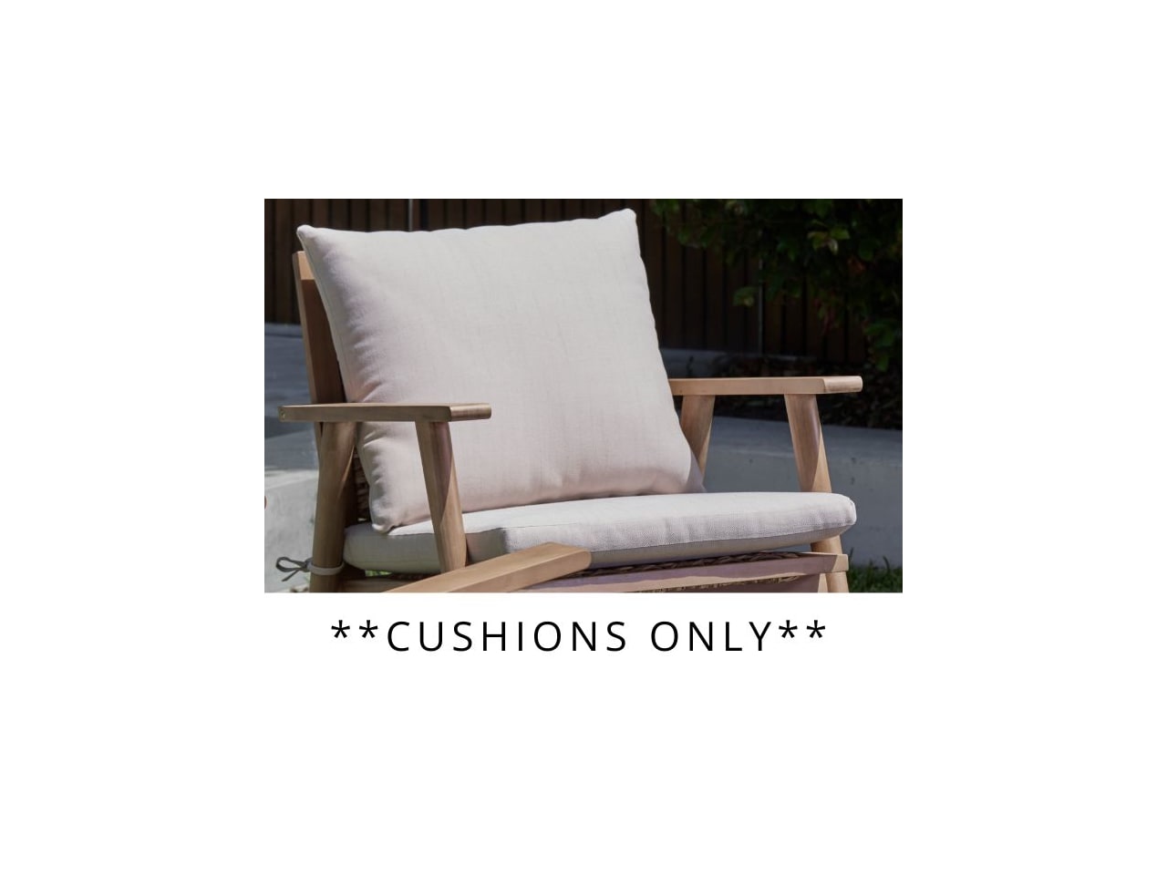 Outdoor Cushion Set | Manado Armchair