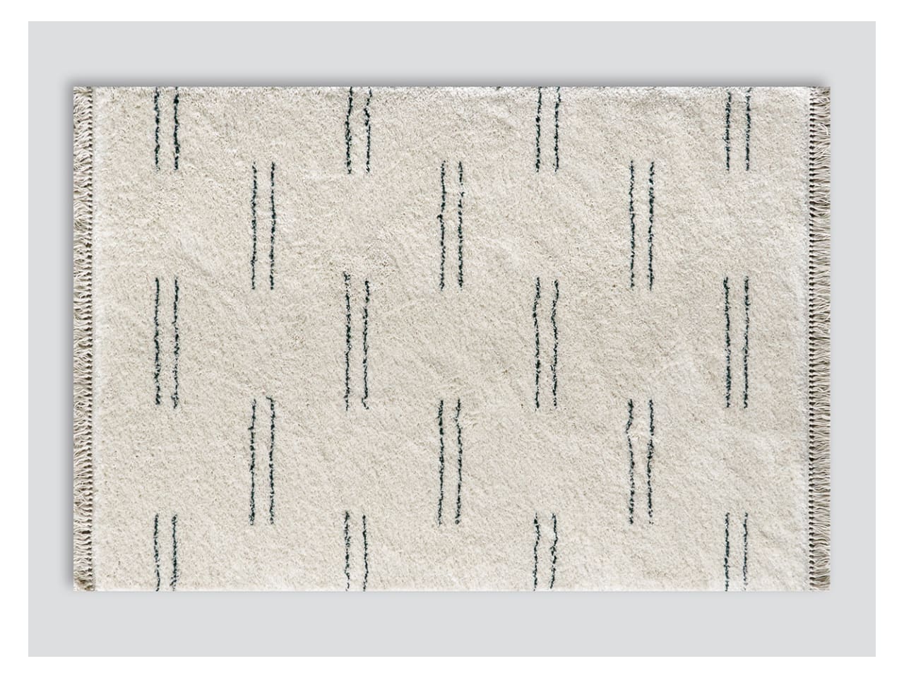 Enrica Pattern Area Rug | Beige | 1.6m x 2.3m