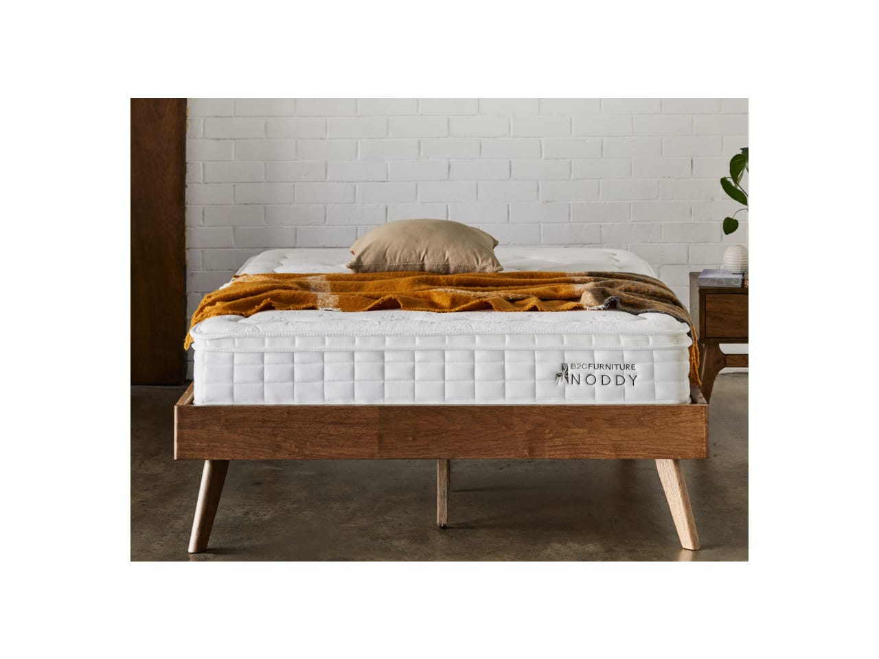 Noddy King Single Size Mattress | Pocket Springs | Pillow Top