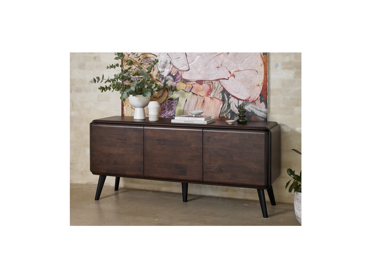 Casa Hardwood Sideboard Buffet | Arabica Walnut | 1800mm