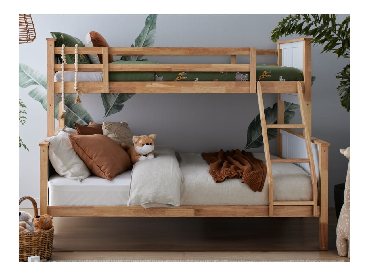 Myer Triple Bunk Bed | Hardwood Frame