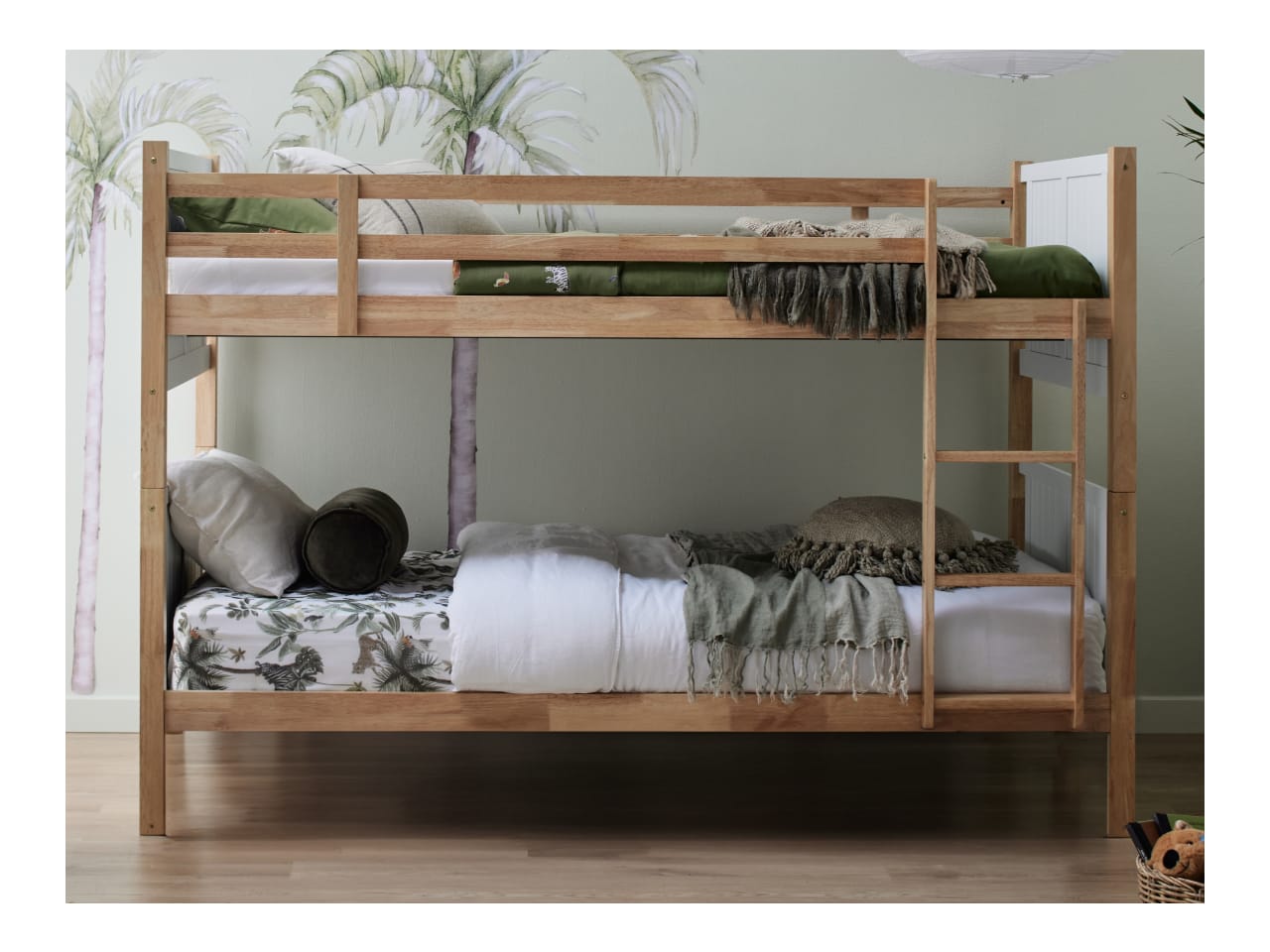 Myer King Single Bunk Bed | Hardwood Frame