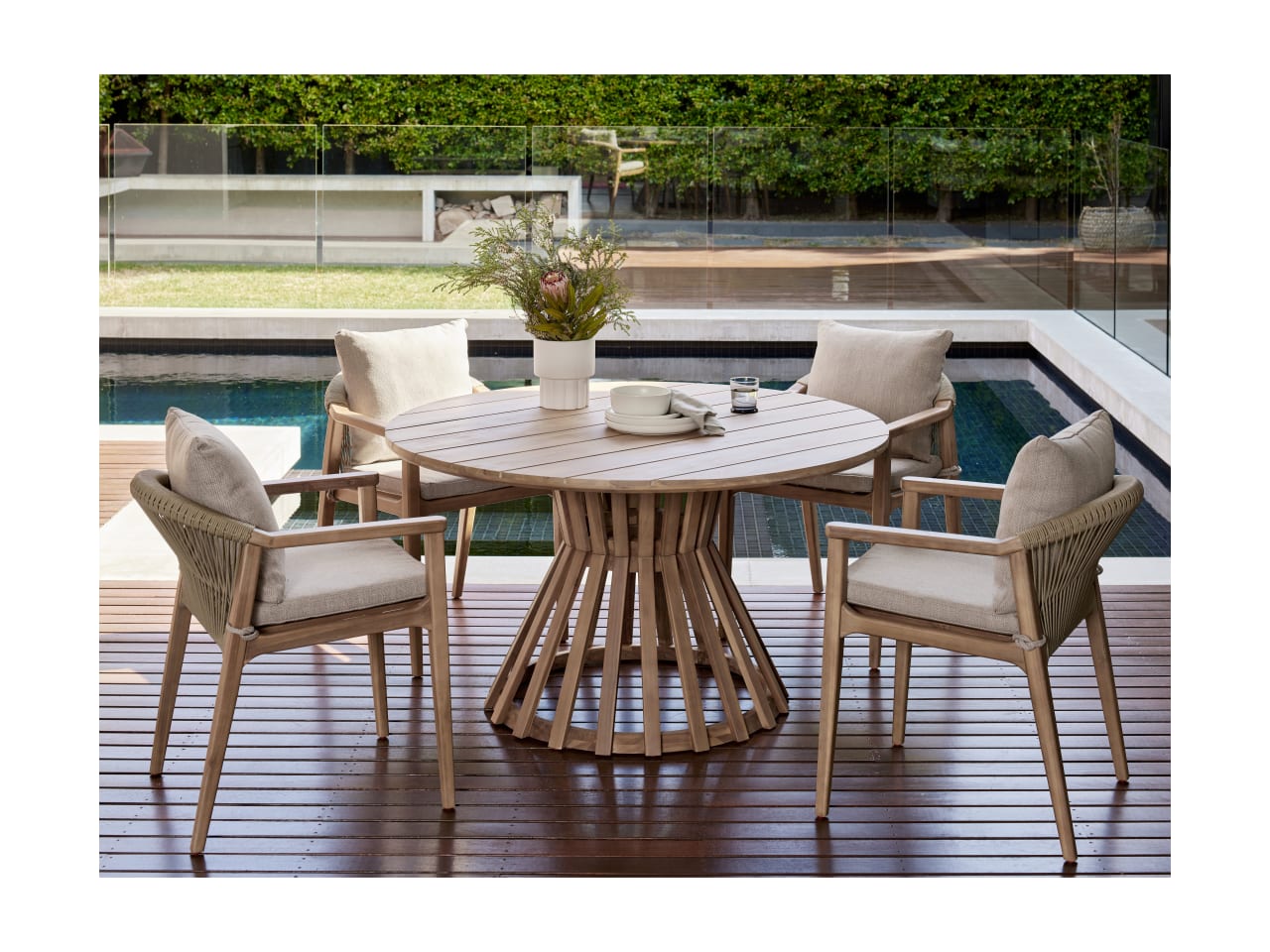 Stavanger 5PCE Outdoor Dining Set