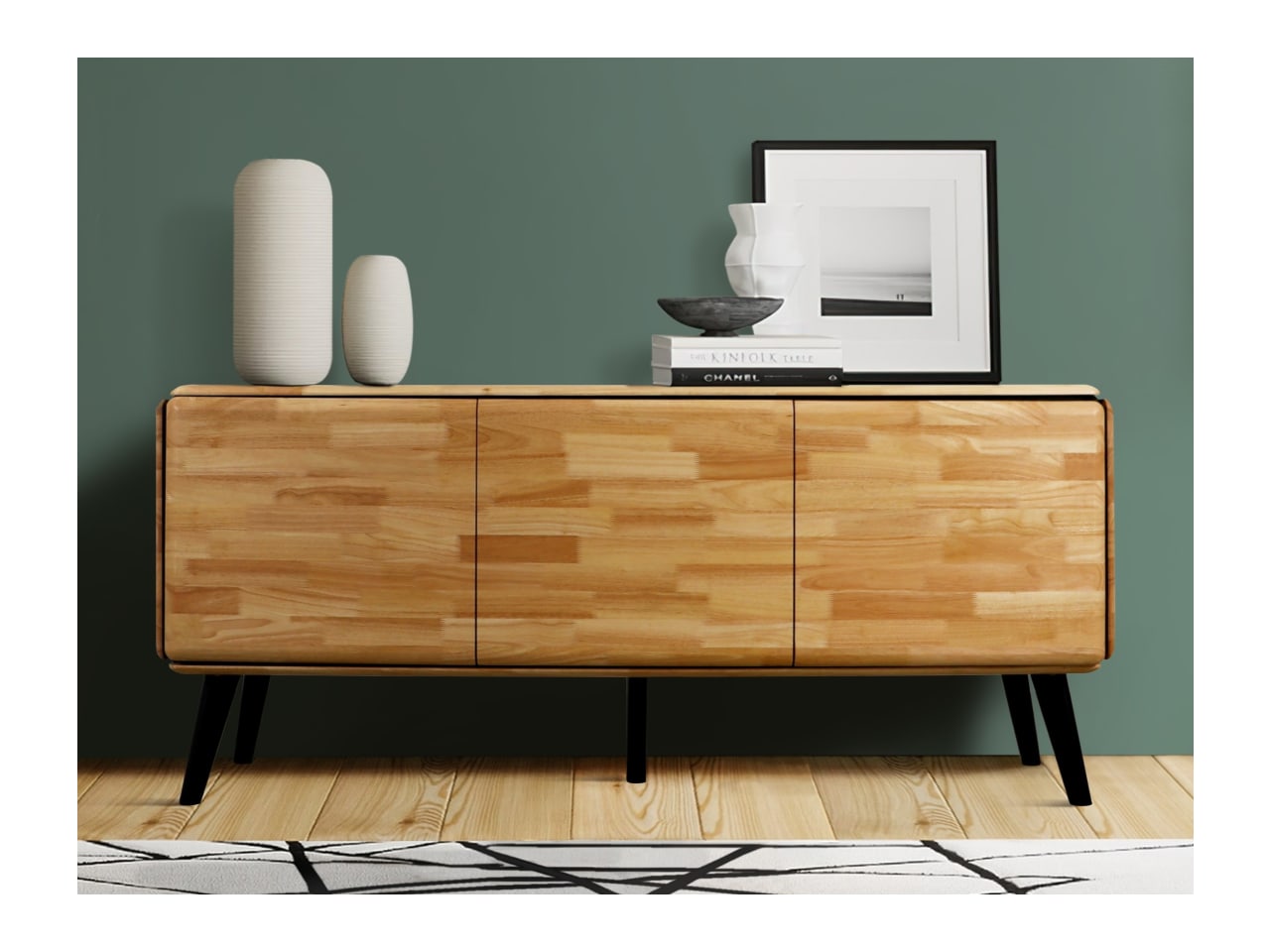 Casa Hardwood Sideboard Buffet | Natural | 1800mm