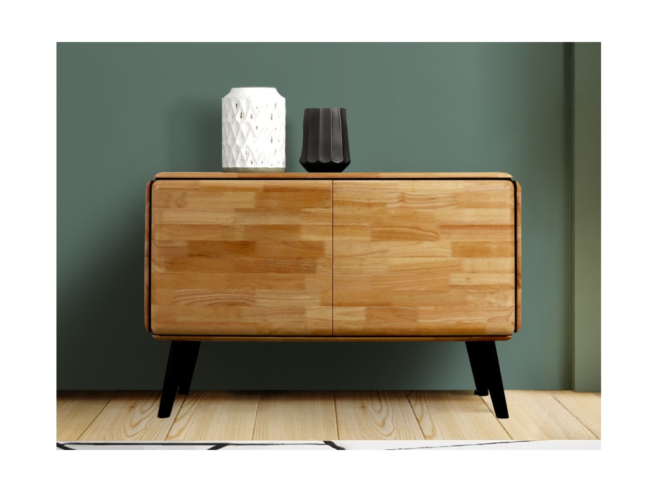 Casa Hardwood Sideboard Buffet | Natural | 1225mm