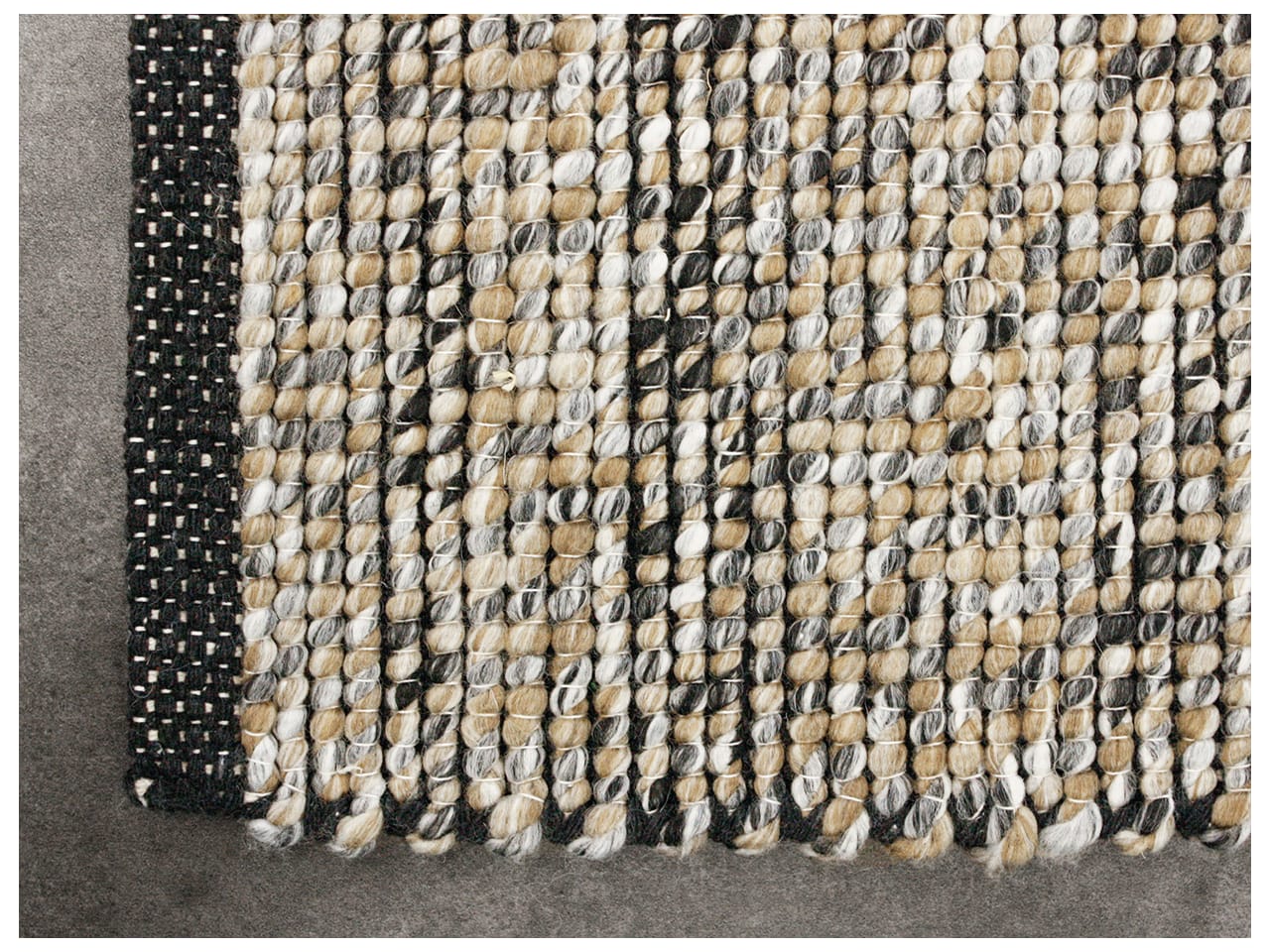 Shetland Woven Area Rug | Beige | 1.5m x 2.2m