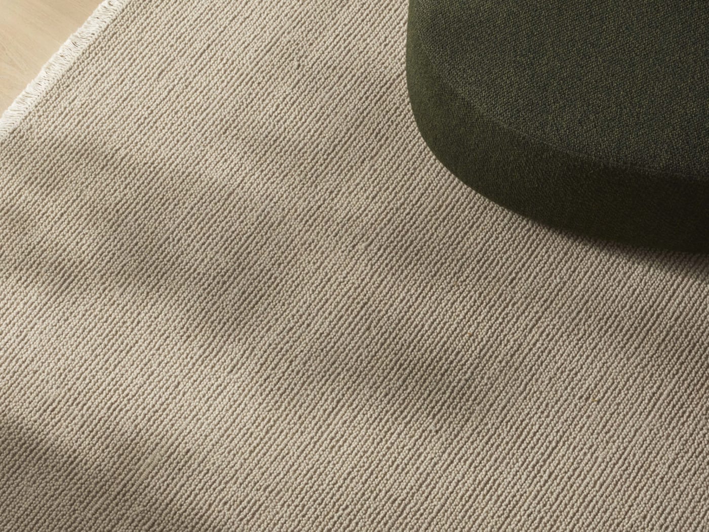 Fabien Stone Wool Rug | 2m x 3m