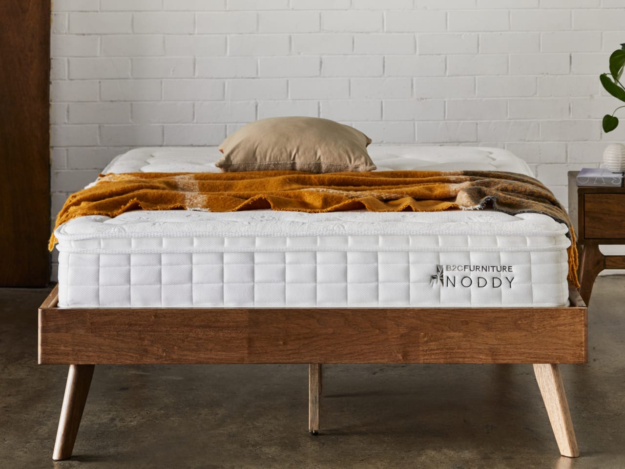 Noddy Single Size Mattress | Pocket Springs | Pillow Top 