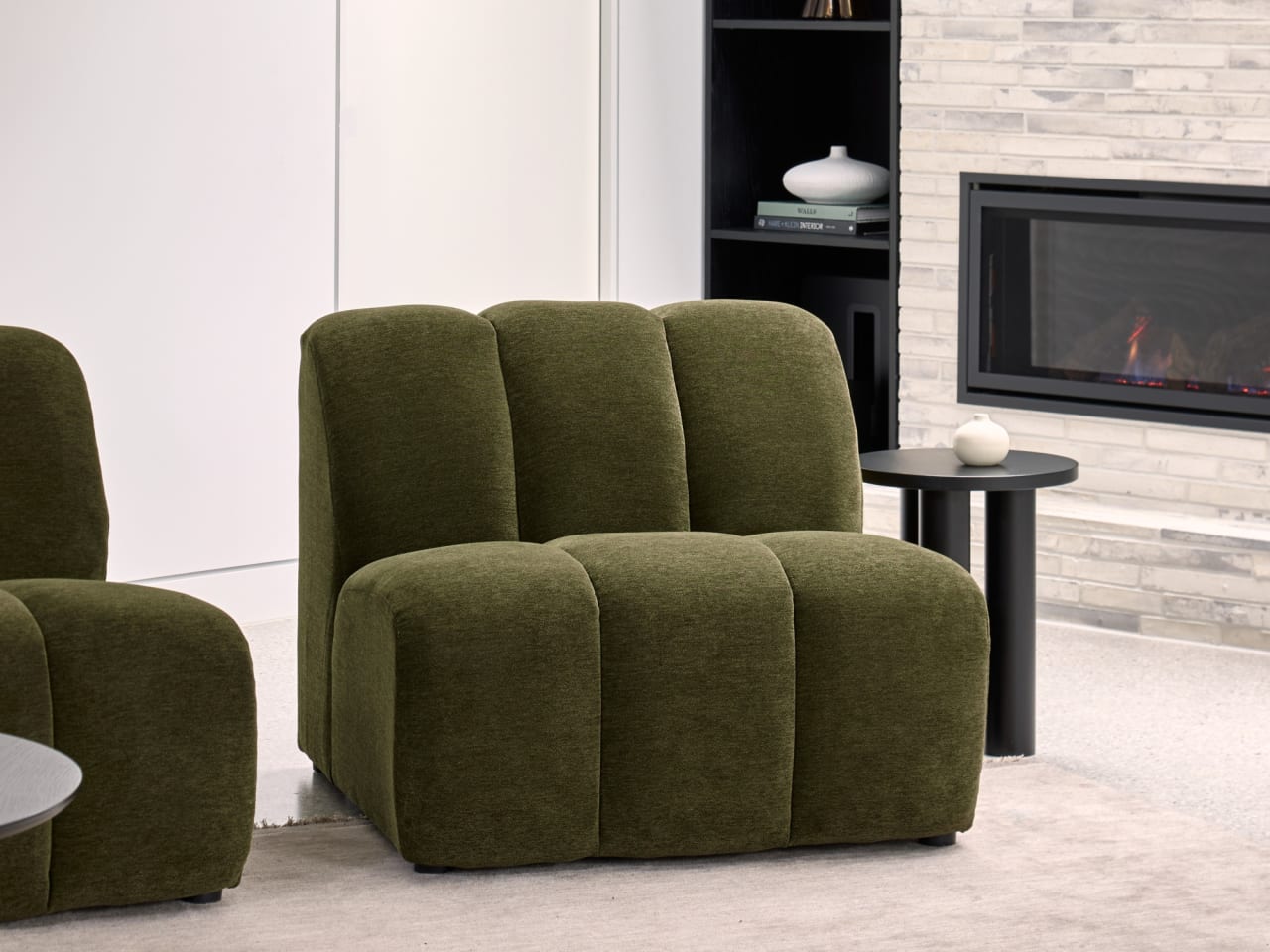 Cloud-9 Green Modular Armless Piece