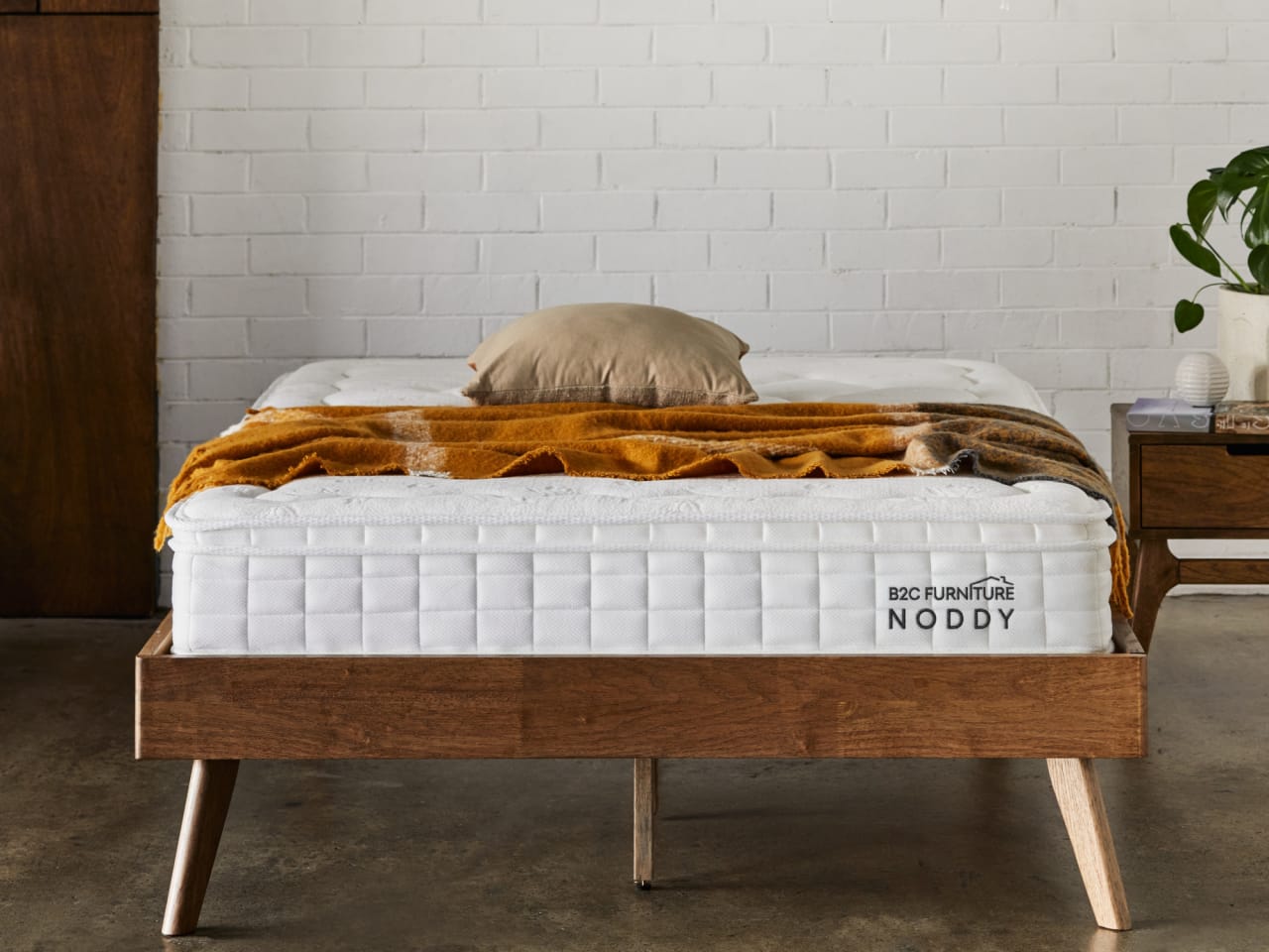 Noddy King Single Size Mattress | Pocket Springs | Pillow Top