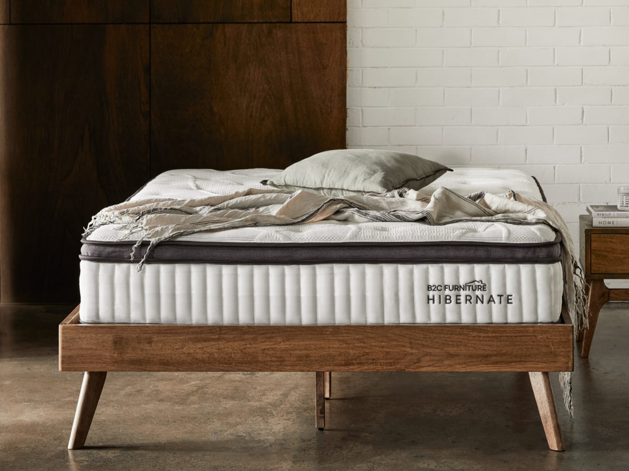 Hibernate King Size Mattress | Latex | Pocket Springs | Pillow Top | Gel Memory Foam