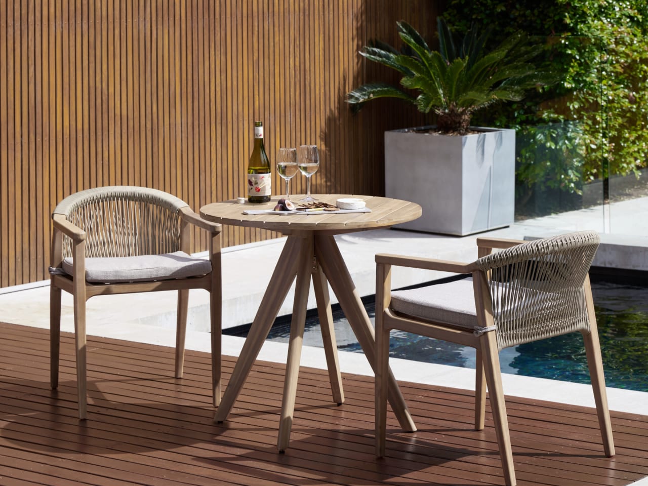 Panay 3PCE Outdoor Dining Set